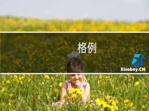 格例(关于格例的简介)