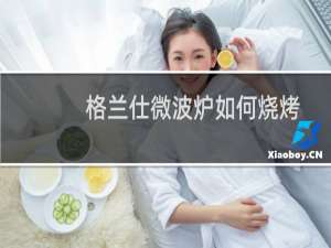 格兰仕微波炉如何烧烤