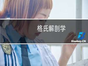 格氏解剖学(关于格氏解剖学的简介)