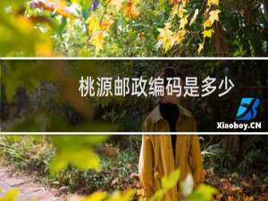 桃源邮政编码是多少