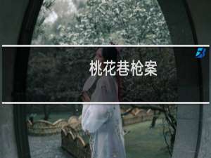 桃花巷枪案(关于桃花巷枪案的简介)