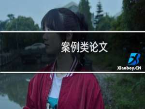 案例类论文