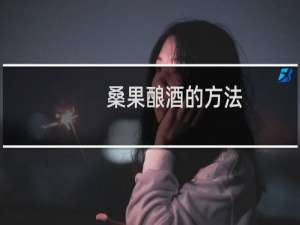 桑果酿酒的方法
