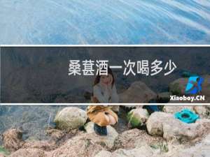 桑葚酒一次喝多少