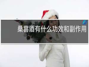 桑葚酒有什么功效和副作用