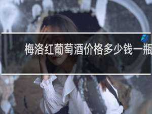 梅洛红葡萄酒价格多少钱一瓶