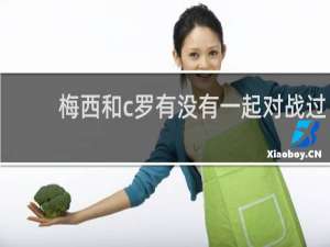 梅西和c罗有没有一起对战过