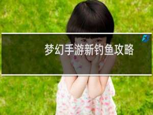 梦幻手游新钓鱼攻略