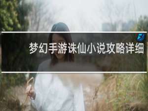 梦幻手游诛仙小说攻略详细