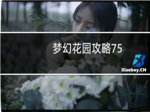 梦幻花园攻略75