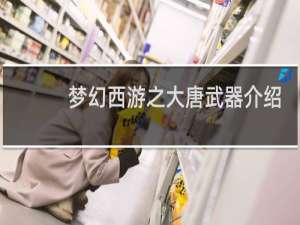 梦幻西游之大唐武器介绍