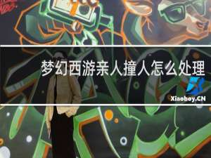 梦幻西游亲人撞人怎么处理