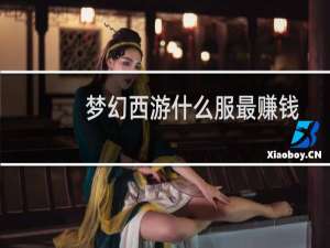梦幻西游什么服最赚钱