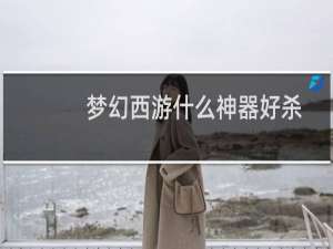 梦幻西游什么神器好杀