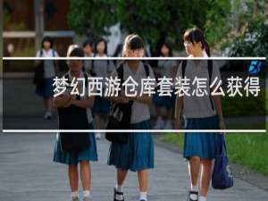 梦幻西游仓库套装怎么获得