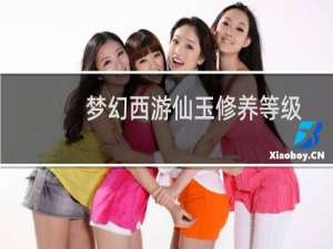 梦幻西游仙玉修养等级