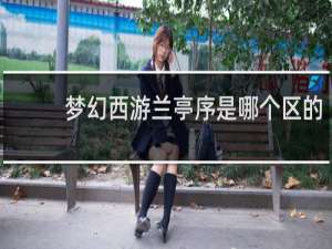 梦幻西游兰亭序是哪个区的