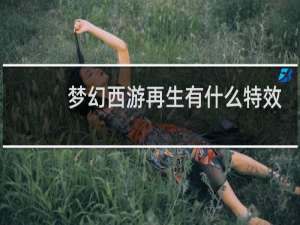 梦幻西游再生有什么特效