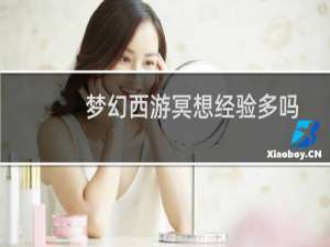 梦幻西游冥想经验多吗