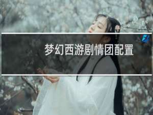 梦幻西游剧情团配置