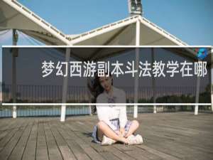 梦幻西游副本斗法教学在哪