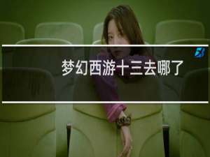 梦幻西游十三去哪了