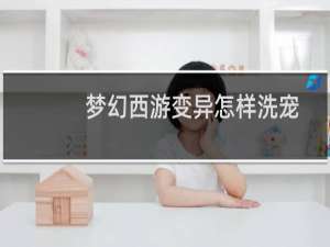 梦幻西游变异怎样洗宠