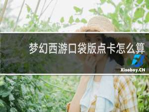 梦幻西游口袋版点卡怎么算