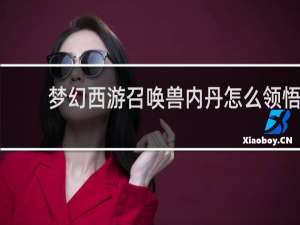 梦幻西游召唤兽内丹怎么领悟