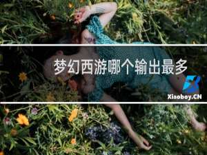 梦幻西游哪个输出最多