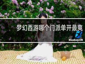 梦幻西游哪个门派单开最爽
