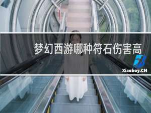 梦幻西游哪种符石伤害高