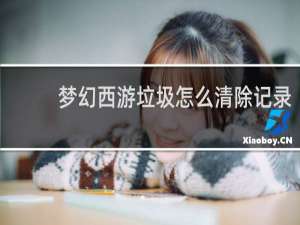 梦幻西游垃圾怎么清除记录