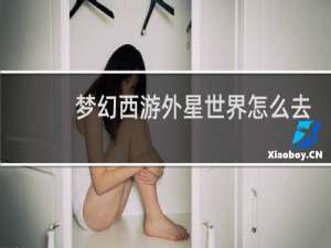 梦幻西游外星世界怎么去