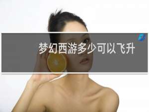 梦幻西游多少可以飞升