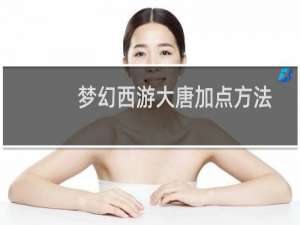梦幻西游大唐加点方法