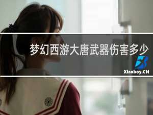 梦幻西游大唐武器伤害多少