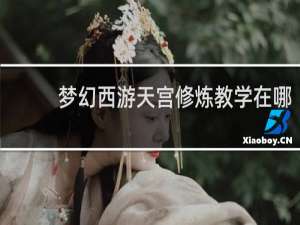 梦幻西游天宫修炼教学在哪