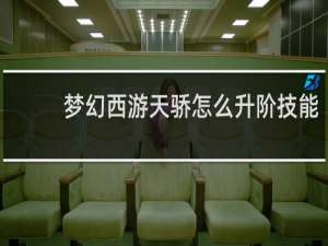 梦幻西游天骄怎么升阶技能