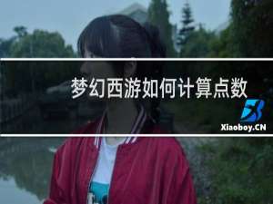 梦幻西游如何计算点数