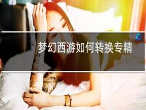 梦幻西游如何转换专精
