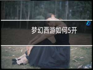 梦幻西游如何5开