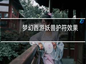 梦幻西游妖兽护符效果