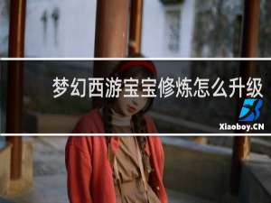 梦幻西游宝宝修炼怎么升级