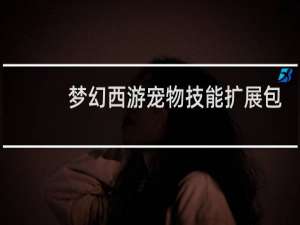 梦幻西游宠物技能扩展包