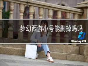 梦幻西游小号能删掉吗吗