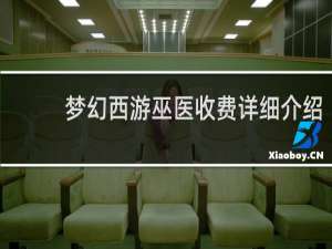 梦幻西游巫医收费详细介绍