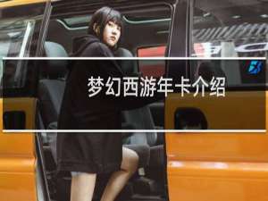 梦幻西游年卡介绍