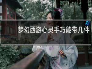 梦幻西游心灵手巧能带几件