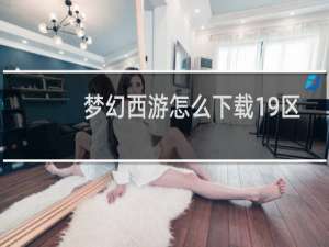 梦幻西游怎么下载19区